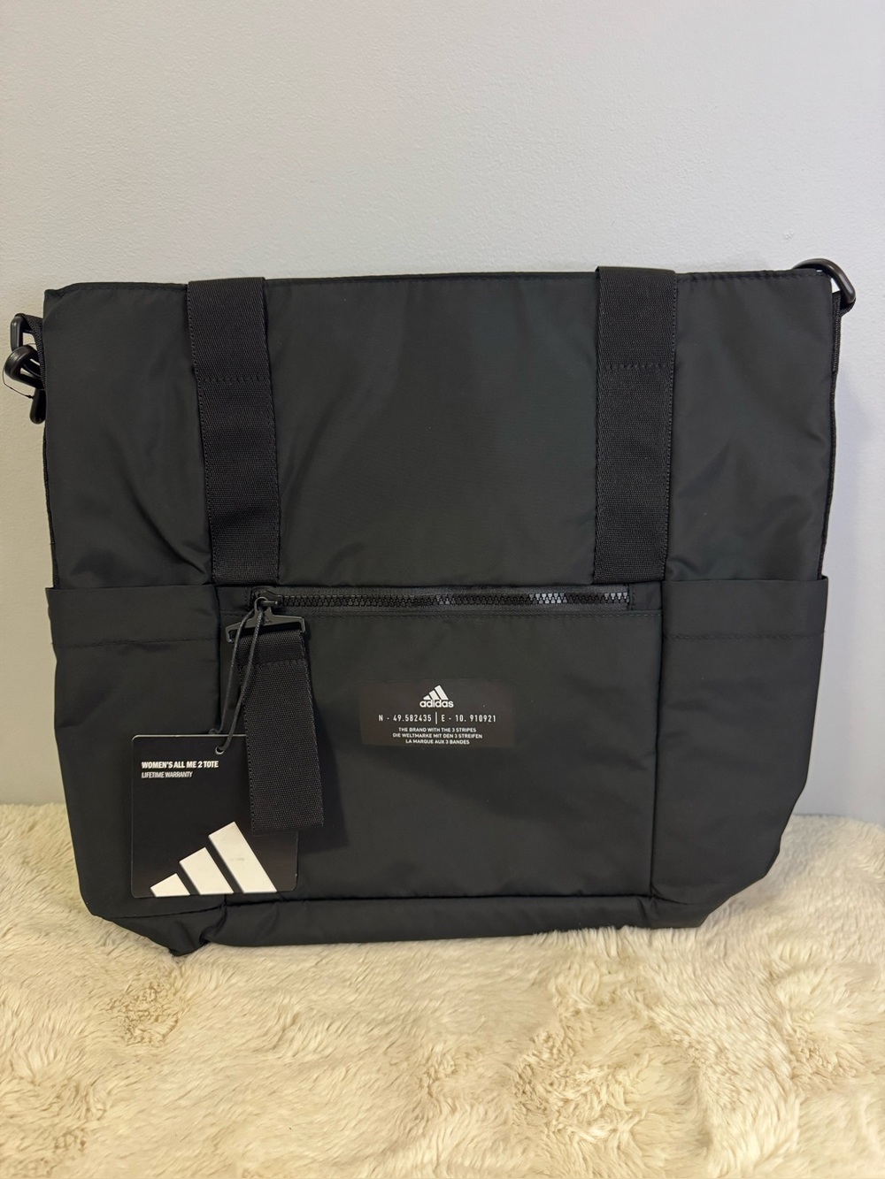 adidas women’s tote - black